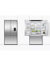 Freestanding French Door Fridge Freezer 569L 90cm Stainless Steel