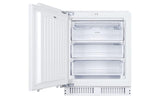 Integrated Undercounter Fridge 135L Adjustable Shelves LED Display White