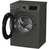 Blomberg LWA18461G 8kg 1400 Spin Washing Machine Graphite