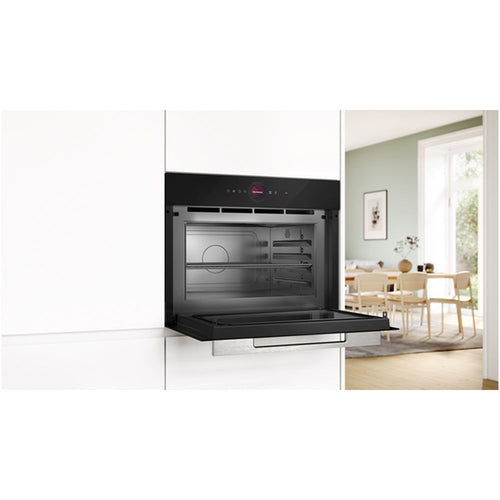 Bosch CEG732XB1B Series 8 Built-In Microwave & Grill Black
