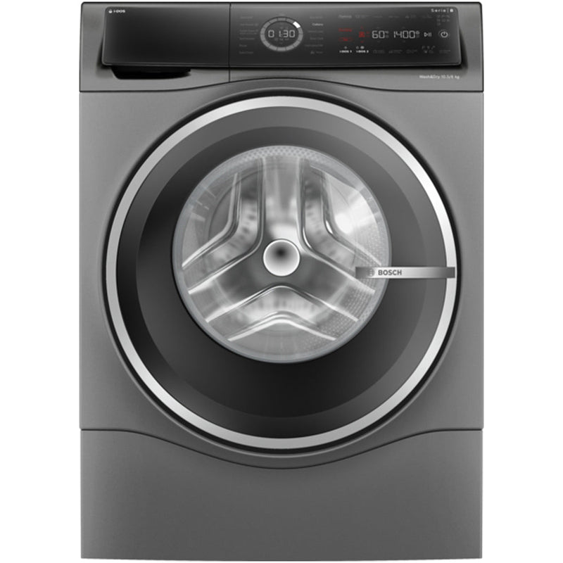 Bosch WNC254ARGB Series 8 10.5+6kg Washer Dryer with 1400 Spin Graphite - D Rated