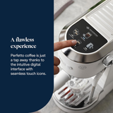 DeLonghi EC890.W Dedica Duo Manual Espresso Coffee Machine with Milk Frother White