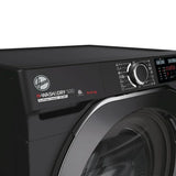 Hoover HD496AMBCB 1-80 H-WASH 500 WiFi Connected 9+6kg 1400 Spin Washer Dryer Black