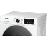 Hotpoint HBD9681ANTSTAIN 9+6kg 1400 Spin Freestanding Front Load Washer Dryer - White