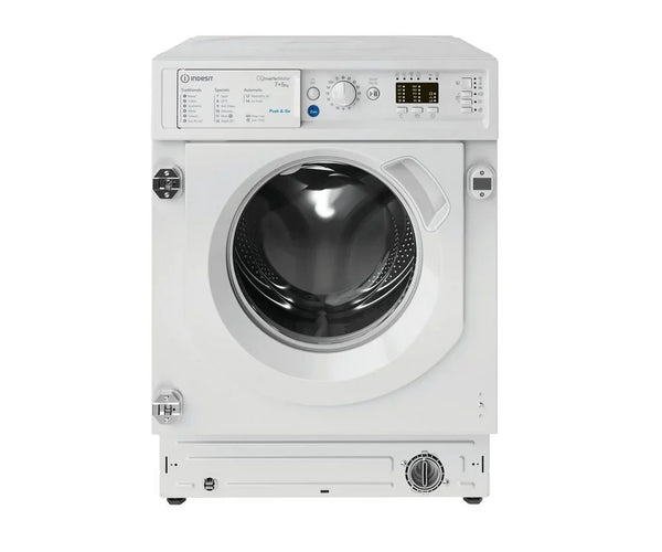 Indesit BIWDIL75148 7kg+5kg 1400 Spin Integrated Washer Dryer White