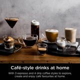 Ninja ES601UKBK Luxe Cafe Premier Espresso Coffee Machine - Black